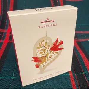 NIB 2018 Hallmark Keepsake Christmas Ornament “Our First Christmas Together”